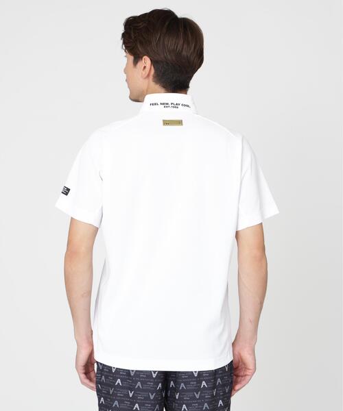PING(ピン)の「【PING APPAREL】オクタピンメッシュ半袖ハーフジップハイネックシャツ <GOLD> (MENS)(シャツ/ブラウス・メンズ・ホワイト/ベージュ/ネイビー・L/LL1/S/M/LL)」の8枚目の写真