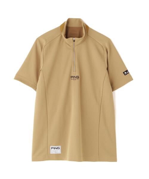 PING(ピン)の「【PING APPAREL】オクタピンメッシュ半袖ハーフジップハイネックシャツ <GOLD> (MENS)(シャツ/ブラウス・メンズ・ホワイト/ベージュ/ネイビー・L/LL1/S/M/LL)」の20枚目の写真