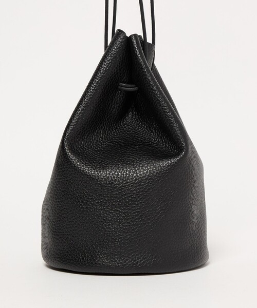 BEAUTY&YOUTH UNITED ARROWS（ビューティーアンドユースユナイテッドアローズ）の「【WEB限定】シボ レザー パース（ハンドバッグ・メンズ・ブラック・FREE）」の6枚目の写真
