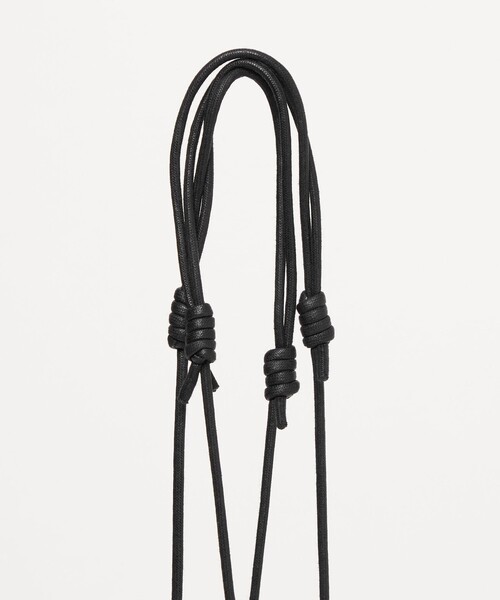 BEAUTY&YOUTH UNITED ARROWS（ビューティーアンドユースユナイテッドアローズ）の「【WEB限定】シボ レザー パース（ハンドバッグ・メンズ・ブラック・FREE）」の11枚目の写真