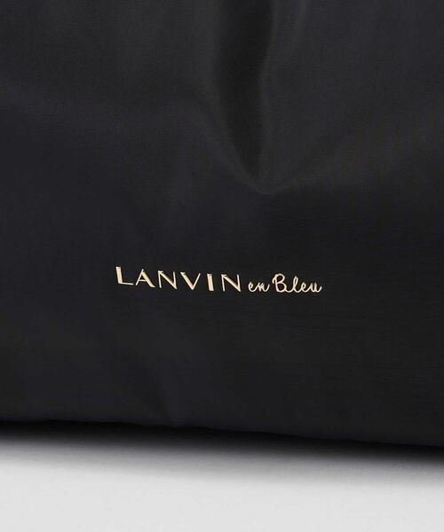 LANVIN en Bleu（ランバンオンブルー）の「２ｗａｙドロストトートバッグ（トートバッグ・レディース・ブラック/ブラウン・FREE）」の11枚目の写真