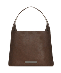 CRYSTAL SHOULDER BAG_BROWN