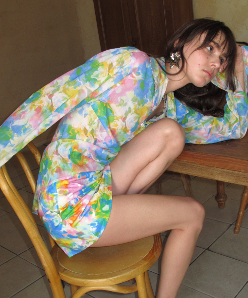 CENTAUR.KR(セントール)の「VIRGIN MINI SKIRT_BLUE(スカート・レディース・その他・SMALL/MEDIUM)」の2枚目の写真