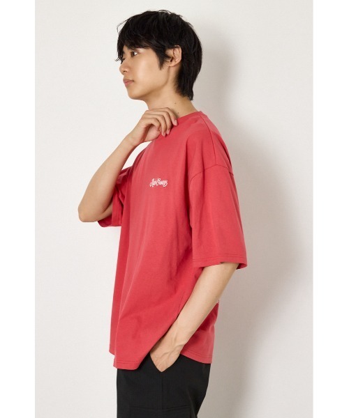 RODEO CROWNS WIDE BOWL（ロデオクラウンズワイドボウル）の「カモフラアップリケTシャツ（Tシャツ/カットソー・メンズ・レッド/ブラック/オフホワイト・LARGE/MEDIUM）」の10枚目の写真