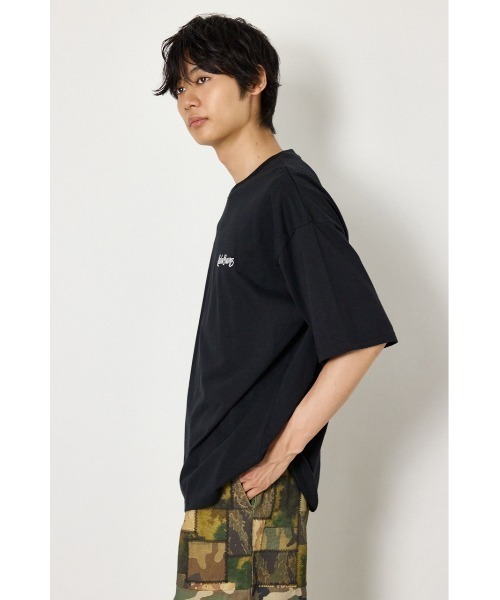 RODEO CROWNS WIDE BOWL（ロデオクラウンズワイドボウル）の「カモフラアップリケTシャツ（Tシャツ/カットソー・メンズ・レッド/ブラック/オフホワイト・LARGE/MEDIUM）」の15枚目の写真