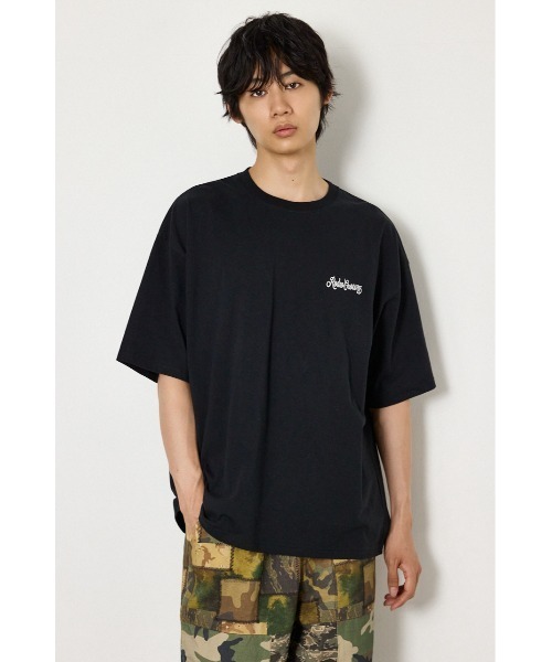 RODEO CROWNS WIDE BOWL（ロデオクラウンズワイドボウル）の「カモフラアップリケTシャツ（Tシャツ/カットソー・メンズ・レッド/ブラック/オフホワイト・LARGE/MEDIUM）」の16枚目の写真