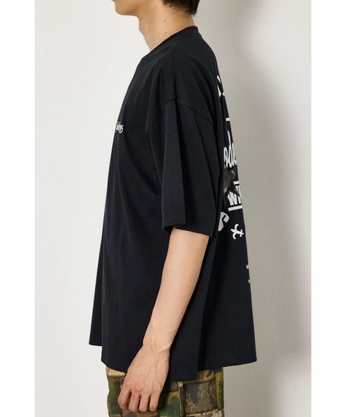 RODEO CROWNS WIDE BOWL（ロデオクラウンズワイドボウル）の「カモフラアップリケTシャツ（Tシャツ/カットソー・メンズ・レッド/ブラック/オフホワイト・LARGE/MEDIUM）」の20枚目の写真