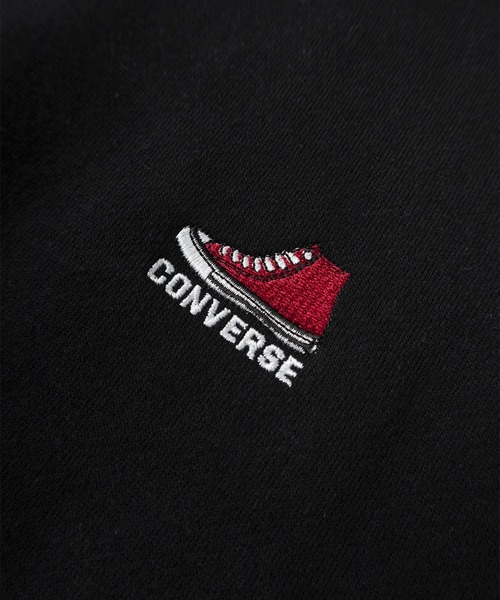 CONVERSE(コンバース)の「【71】【CONVERSE/コンバース】シューズ ワンポイント刺繍 裏起毛 クルーネック スウェット/トレーナー/ユニセックス/レディース/メンズ(スウェット・メンズ・グリーン/サックスブルー/ブラック/オートミール・M/L/XL)」の16枚目の写真
