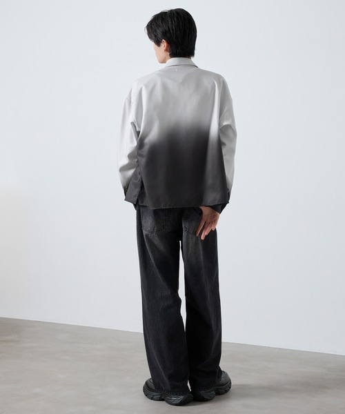 SERACE(セラス)の「【SERACE】Assorted design shirt / アソートデザインシャツ(シャツ/ブラウス・メンズ・ホワイト×ブラック/ブルー系・M/L/S)」の17枚目の写真