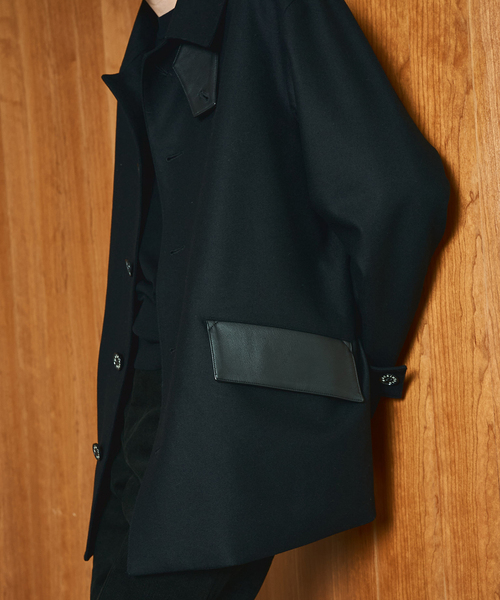 Mackintosh(マッキントッシュ)の「MACKINTOSH(マッキントッシュ) 別注 HUMBIE/ハンビー SL SHORT(その他アウター・メンズ・ブラック・38/36/34/32)」の8枚目の写真