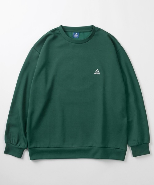 GERRY(ジェリー)の「【70】【GERRY/ジェリー】ダンボールニット バックエンボス加工 ストレッチ シルキータッチ スウェット/オーバーサイズ/クルーネック/スポーツミックス/ユニセックス(スウェット・メンズ・グレー/ブルー/グリーン/ブラック/ホワイト・M/XL/L)」の13枚目の写真