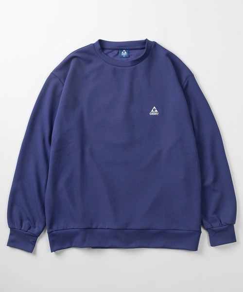 GERRY(ジェリー)の「【70】【GERRY/ジェリー】ダンボールニット バックエンボス加工 ストレッチ シルキータッチ スウェット/オーバーサイズ/クルーネック/スポーツミックス/ユニセックス(スウェット・メンズ・グレー/ブルー/グリーン/ブラック/ホワイト・M/XL/L)」の14枚目の写真