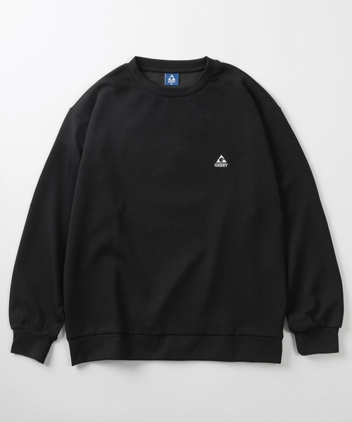 GERRY(ジェリー)の「【70】【GERRY/ジェリー】ダンボールニット バックエンボス加工 ストレッチ シルキータッチ スウェット/オーバーサイズ/クルーネック/スポーツミックス/ユニセックス(スウェット・メンズ・グレー/ブルー/グリーン/ブラック/ホワイト・M/XL/L)」の8枚目の写真