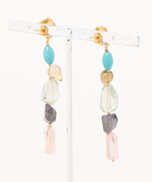 A.en（エイエン ）の「【CHAN LUU】MANTIS DROP EARRINGS（ピアス（両耳用）・レディース・マルチ・ONE SIZE）」の2枚目の写真