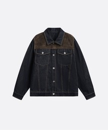 U:UME（ユーム）の「Suede Panel Denim Jacket（デニムジャケット）」