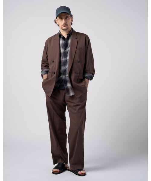 wjk（ダヴルジェイケイ）の「loose check western shirt（シャツ/ブラウス・メンズ・ブラック/ライトグレー/ライトベージュ・X-LARGE/LARGE/MEDIUM/SMALL）」の13枚目の写真