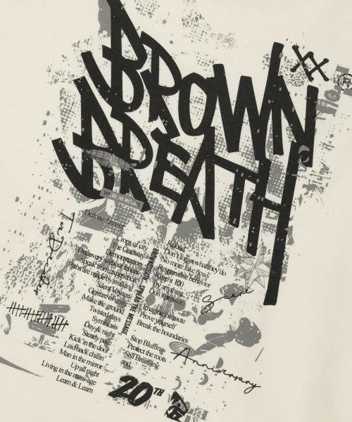 BROWNBREATH KIDS（ブラウンブレスキッズ）の「KIDS 20TH ANNIV TAG LONGSLEEVE - CREAM（Tシャツ/カットソー・レディース・その他・110/120/130/140/150）」の6枚目の写真