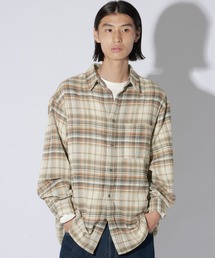 LAKOLE（ラコレ）の「モールチェック長袖シャツ   1054011（シャツ/ブラウス）」