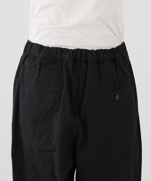 JOURNAL STANDARD LUXE(ジャーナルスタンダード ラックス)の「ハイカウントツイル ロンパンツ(その他パンツ・レディース・ブラック/オレンジ・MEDIUM/SMALL)」の8枚目の写真