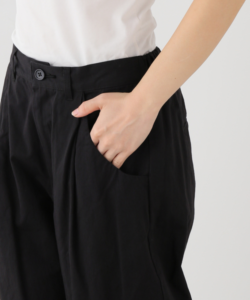 JOURNAL STANDARD LUXE(ジャーナルスタンダード ラックス)の「ハイカウントツイル ロンパンツ(その他パンツ・レディース・ブラック/オレンジ・MEDIUM/SMALL)」の9枚目の写真