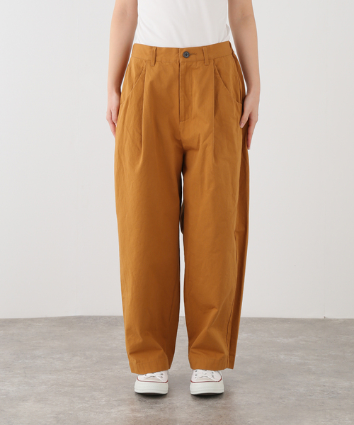 JOURNAL STANDARD LUXE(ジャーナルスタンダード ラックス)の「ハイカウントツイル ロンパンツ(その他パンツ・レディース・ブラック/オレンジ・MEDIUM/SMALL)」の15枚目の写真