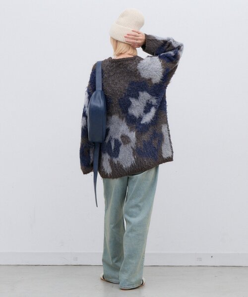 CIAOPANIC TYPY(チャオパニックティピー)の「:【TYNNE.】配色ギザギザステッチニット帽(ニットキャップ/ビーニー・レディース・グレー/オフホワイト/ピンク/ブラック/ミント/パープル・ONE SIZE)」の20枚目の写真
