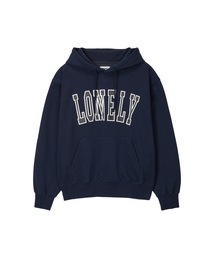 LONELY/LOVELY フラッフフーディー ネイビー
