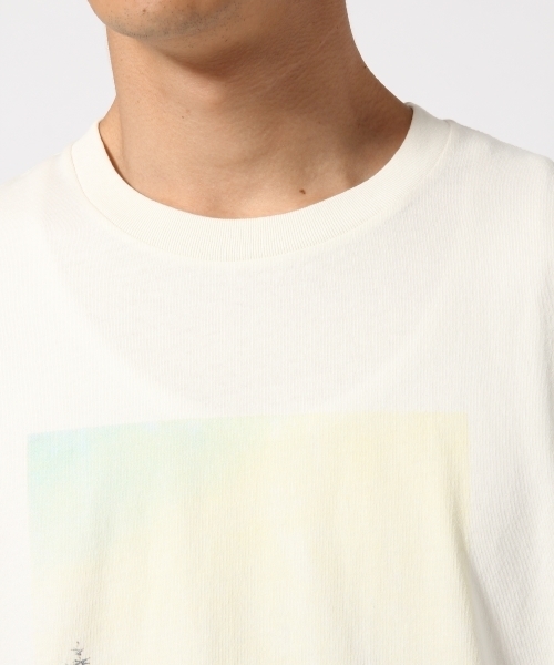 RAGEBLUE（レイジブルー）の「カラーフォトプリントTシャツ/721857（Tシャツ/カットソー・メンズ・オリーブ/グレー系その他/ホワイト/キャメル・MEDIUM/LARGE）」の8枚目の写真