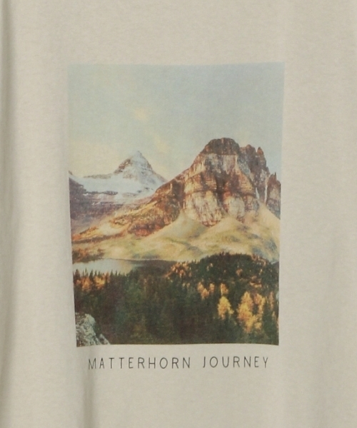 RAGEBLUE（レイジブルー）の「カラーフォトプリントTシャツ/721857（Tシャツ/カットソー・メンズ・オリーブ/グレー系その他/ホワイト/キャメル・MEDIUM/LARGE）」の18枚目の写真