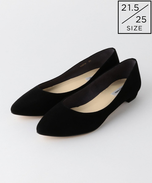 ODETTE E ODILE（オデットエオディール）の「OFD ポインテッドトゥ CT15↓↑（パンプス・レディース・ライトグレー/ブラック/ネイビー/ダークグレー/ワインレッド/その他1/ピンク/パープル・21.5㎝/22.5cm/24.5cm/22cm/25cm/23cm/24cm/23.5cm）」の2枚目の写真