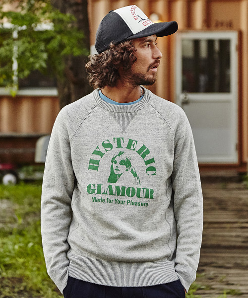 ヒステリックグラマー HG WOMAN HEAD ミリタリープルオーバー HYSTERIC