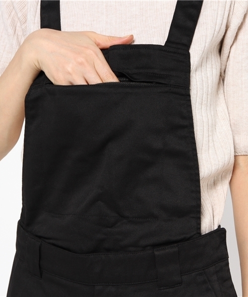 TONAL（トーナル）の「【Dickiesコラボ】オールインワン（サロペット/オーバーオール・レディース・ブラック/オフホワイト・38/36）」の7枚目の写真