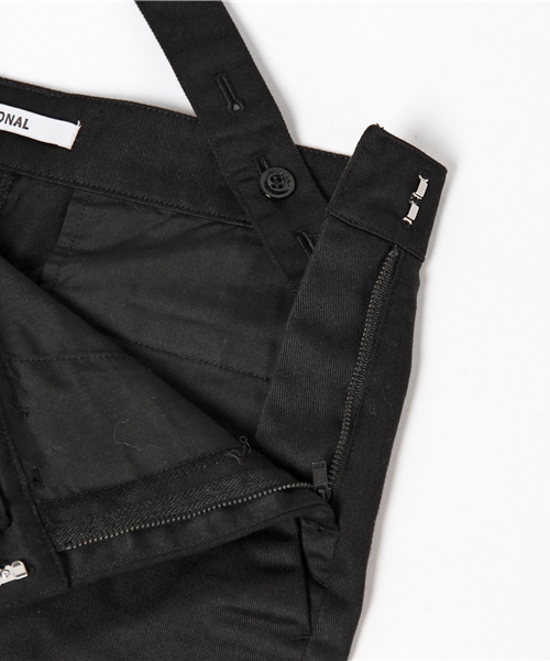 TONAL（トーナル）の「【Dickiesコラボ】オールインワン（サロペット/オーバーオール・レディース・ブラック/オフホワイト・38/36）」の13枚目の写真