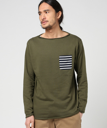 go slow caravan | ガーゼウラケカットオフクルー(スウェット)