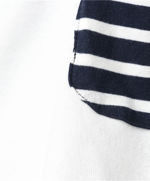 go slow caravan（ゴースローキャラバン）の「ガーゼウラケカットオフクルー（スウェット・メンズ・ネイビー/ホワイト/オリーブ/杢グレー・MEDIUM/LARGE）」の11枚目の写真