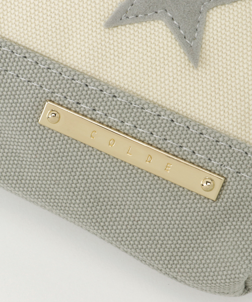 LBC(エルビーシー)の「COLDE フェイクスエードスターショルダーバッグ (ショルダーバッグ・レディース・グレー/ブラック・ONE SIZE)」の12枚目の写真