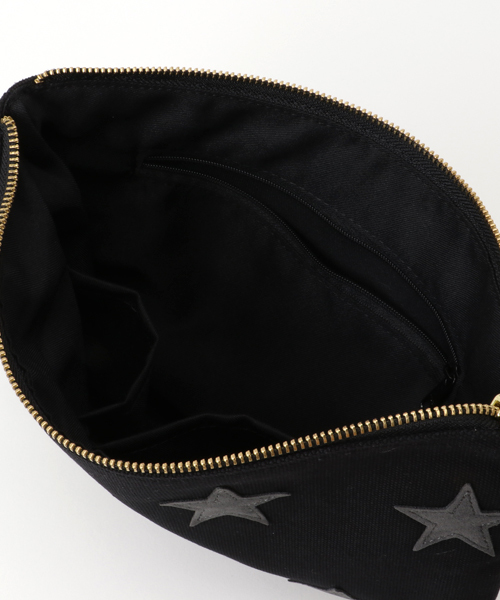 LBC(エルビーシー)の「COLDE フェイクスエードスターショルダーバッグ (ショルダーバッグ・レディース・グレー/ブラック・ONE SIZE)」の3枚目の写真