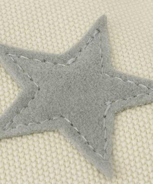 LBC(エルビーシー)の「COLDE フェイクスエードスターショルダーバッグ (ショルダーバッグ・レディース・グレー/ブラック・ONE SIZE)」の4枚目の写真