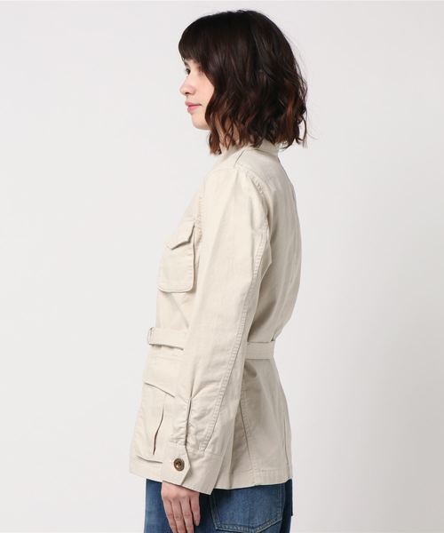 Another Edition（アナザーエディション）の「4ポケ　ミリタリーJK●（その他アウター・レディース・ナチュラル/オリーブ・FREE）」の3枚目の写真