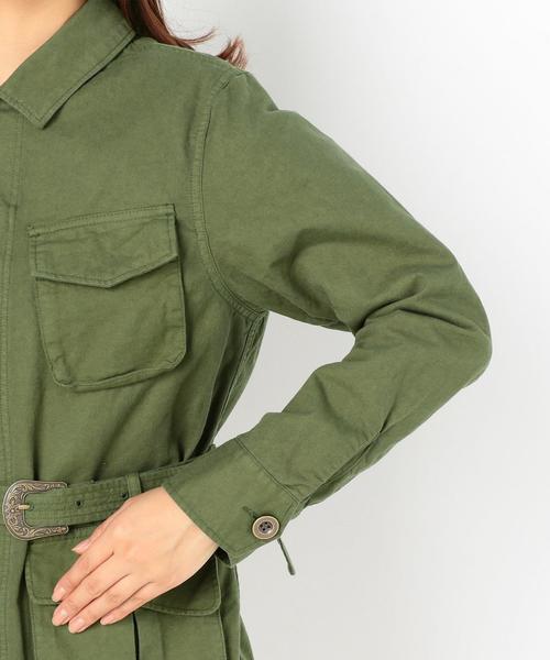 Another Edition（アナザーエディション）の「4ポケ　ミリタリーJK●（その他アウター・レディース・ナチュラル/オリーブ・FREE）」の8枚目の写真