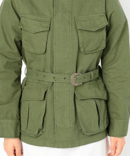 Another Edition（アナザーエディション）の「4ポケ　ミリタリーJK●（その他アウター・レディース・ナチュラル/オリーブ・FREE）」の14枚目の写真