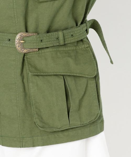 Another Edition（アナザーエディション）の「4ポケ　ミリタリーJK●（その他アウター・レディース・ナチュラル/オリーブ・FREE）」の16枚目の写真