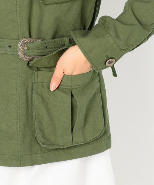 Another Edition（アナザーエディション）の「4ポケ　ミリタリーJK●（その他アウター・レディース・ナチュラル/オリーブ・FREE）」の17枚目の写真