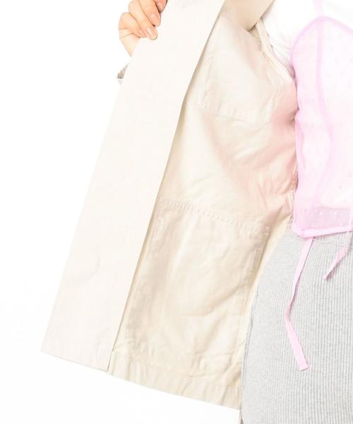 Another Edition（アナザーエディション）の「4ポケ　ミリタリーJK●（その他アウター・レディース・ナチュラル/オリーブ・FREE）」の11枚目の写真