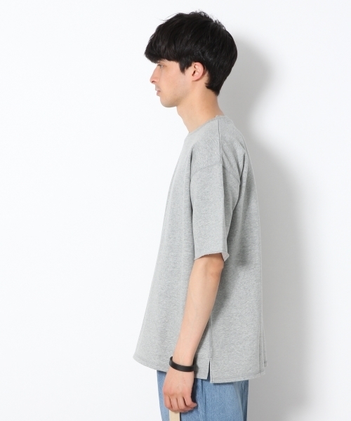 RAGEBLUE(レイジブルー)の「【吸水速乾】裏毛ドロップスウェットクルー半袖/751521(Tシャツ/カットソー・メンズ・ライトブルー/ベージュ/グレー/ホワイト/レッド/グリーン/イエロー/パープル/ピンク・SMALL/LARGE/MEDIUM)」の10枚目の写真
