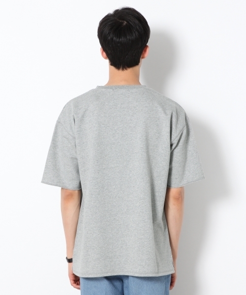 RAGEBLUE(レイジブルー)の「【吸水速乾】裏毛ドロップスウェットクルー半袖/751521(Tシャツ/カットソー・メンズ・ライトブルー/ベージュ/グレー/ホワイト/レッド/グリーン/イエロー/パープル/ピンク・SMALL/LARGE/MEDIUM)」の11枚目の写真
