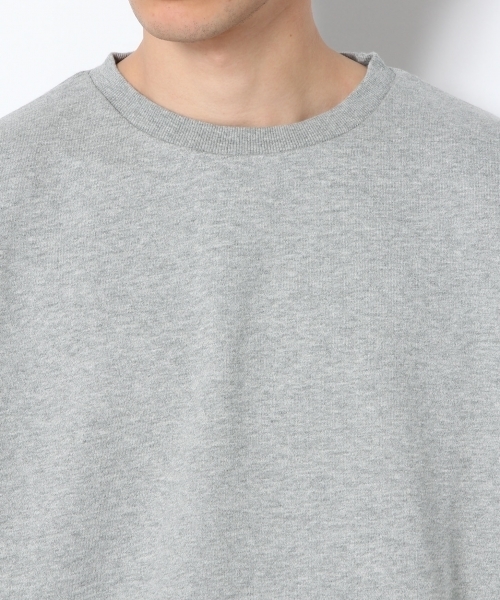RAGEBLUE(レイジブルー)の「【吸水速乾】裏毛ドロップスウェットクルー半袖/751521(Tシャツ/カットソー・メンズ・ライトブルー/ベージュ/グレー/ホワイト/レッド/グリーン/イエロー/パープル/ピンク・SMALL/LARGE/MEDIUM)」の12枚目の写真