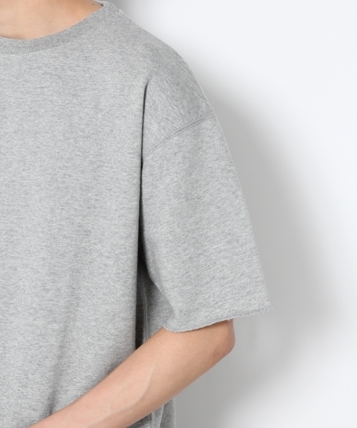 RAGEBLUE(レイジブルー)の「【吸水速乾】裏毛ドロップスウェットクルー半袖/751521(Tシャツ/カットソー・メンズ・ライトブルー/ベージュ/グレー/ホワイト/レッド/グリーン/イエロー/パープル/ピンク・SMALL/LARGE/MEDIUM)」の13枚目の写真