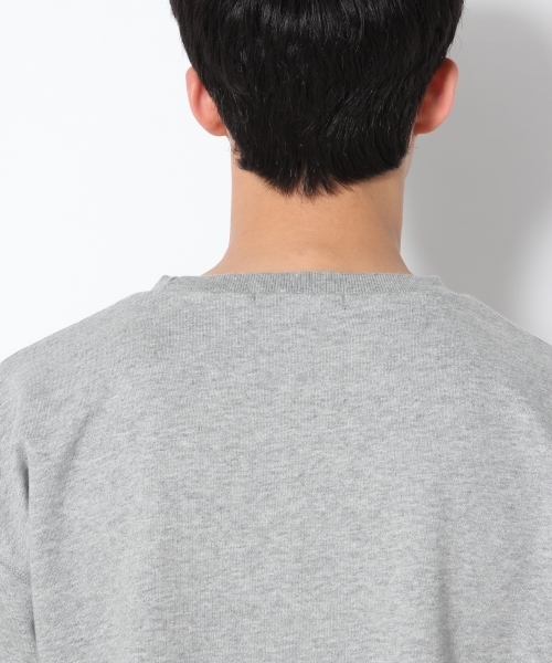 RAGEBLUE(レイジブルー)の「【吸水速乾】裏毛ドロップスウェットクルー半袖/751521(Tシャツ/カットソー・メンズ・ライトブルー/ベージュ/グレー/ホワイト/レッド/グリーン/イエロー/パープル/ピンク・SMALL/LARGE/MEDIUM)」の16枚目の写真