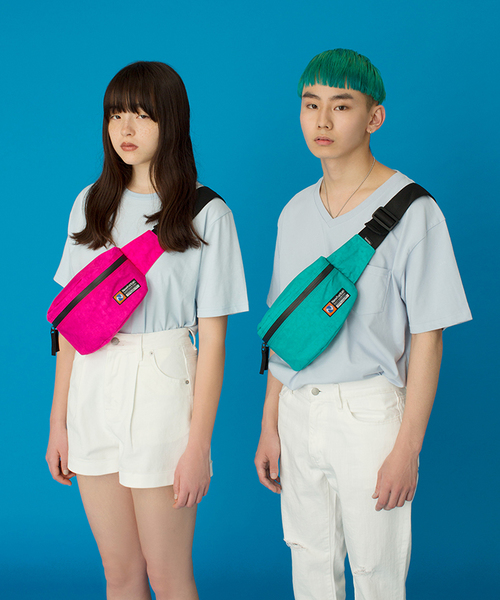newhattan（ニューハッタン）の「WEGO/NEWHATTAN カラーパレットボディバッグ（ボディバッグ/ウエストポーチ・メンズ・オレンジ/その他1/ネイビー/イエロー/ピンク系その他/ブラック/ブルー/ターコイズブルー/レッド/ライトグレー・FREE）」の17枚目の写真